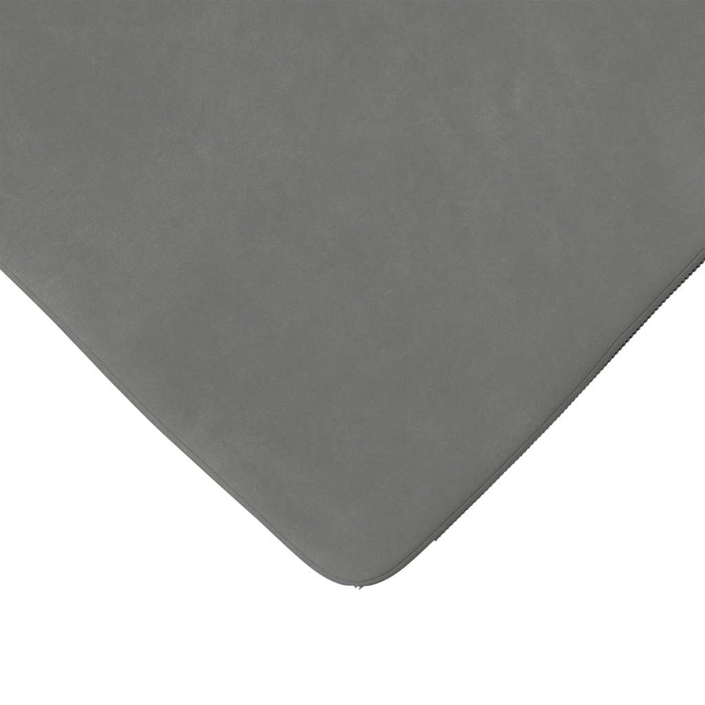 vidaXL Sitzkissen 4 pcs Dunkelgrau 40 x 40 x 3 cm Mikrofaserstoff