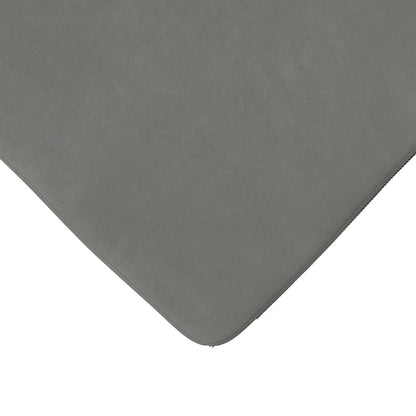 vidaXL Sitzkissen 4 pcs Dunkelgrau 40 x 40 x 3 cm Mikrofaserstoff