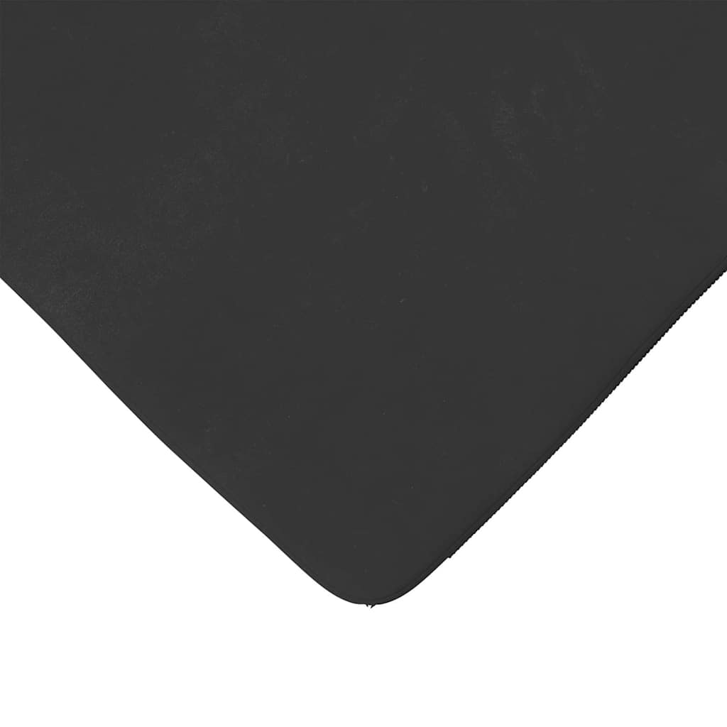 vidaXL Sitzkissen 4 pcs Schwarz 40 x 40 x 3 cm Mikrofaserstoff