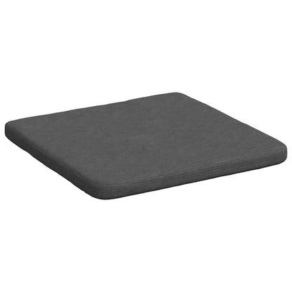 vidaXL Sitzkissen 4 pcs Dunkelgrau 40 x 40 x 3 cm Cordstoff