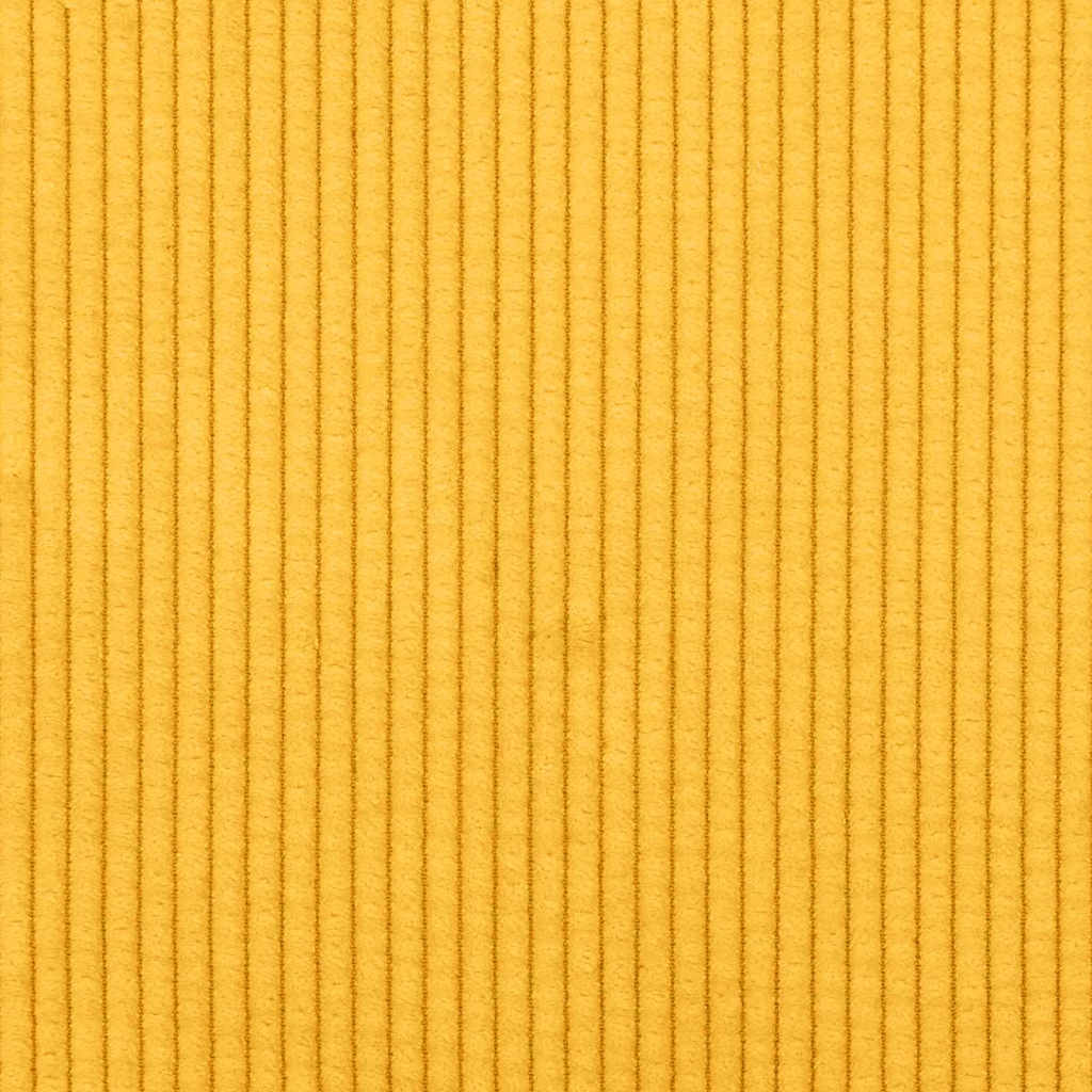 vidaXL Sitzkissen 4 pcs Helles Gelb 40 x 40 x 3 cm Cordstoff