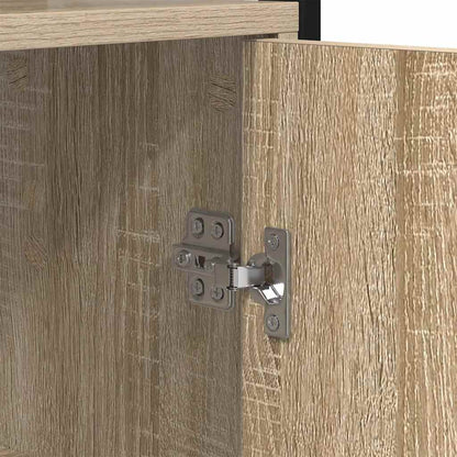 vidaXL Bibliothèque chêne Sonoma 40 x 24 x 161 cm en bois d'ingénierie