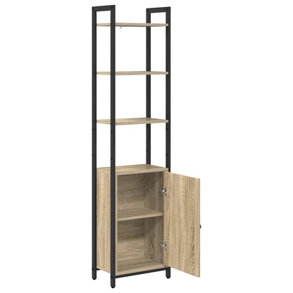 vidaXL Bibliothèque chêne Sonoma 40 x 24 x 161 cm en bois d'ingénierie