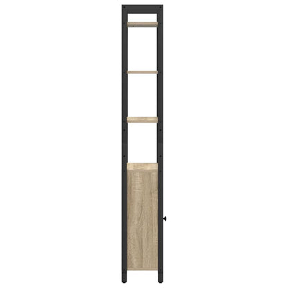 vidaXL Bibliothèque chêne Sonoma 40 x 24 x 161 cm en bois d'ingénierie