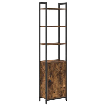 vidaXL Bücherregal Geräucherte Eiche 40 x 24 x 161 cm Holzwerkstoff