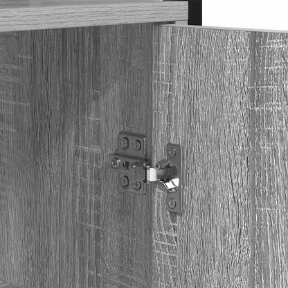 Bücherregal Graues Sonoma 40 x 24 x 161 cm Holzwerkstoff