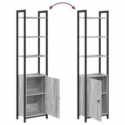 Bücherregal Graues Sonoma 40 x 24 x 161 cm Holzwerkstoff