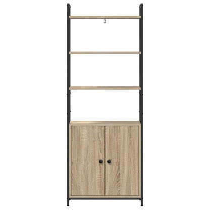vidaXL Bücherregal Sonoma-Eiche 60 x 24 x 161 cm Holzwerkstoff