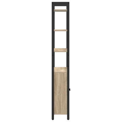vidaXL Bücherregal Sonoma-Eiche 60 x 24 x 161 cm Holzwerkstoff