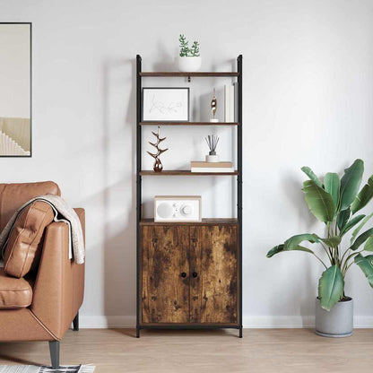 Bücherregal Geräucherte Eiche 60 x 24 x 161 cm Holzwerkstoff