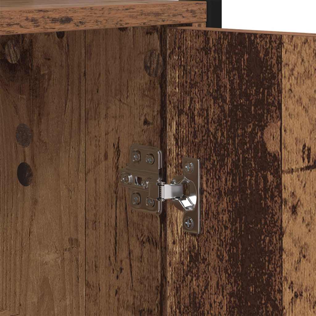vidaXL Bücherregal Altholz 60 x 24 x 161 cm Holzwerkstoff