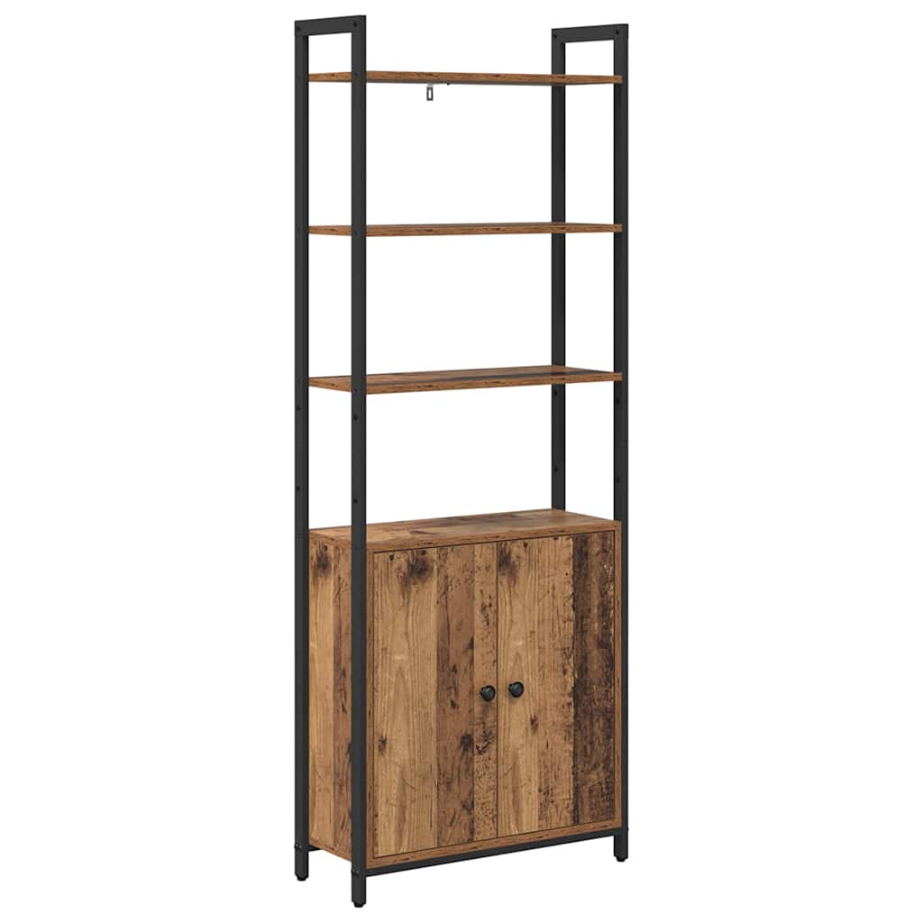 vidaXL Bücherregal Altholz 60 x 24 x 161 cm Holzwerkstoff