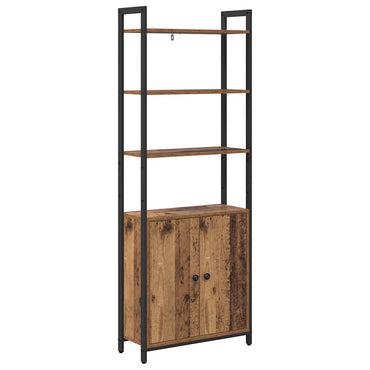vidaXL Bücherregal Altholz 60 x 24 x 161 cm Holzwerkstoff