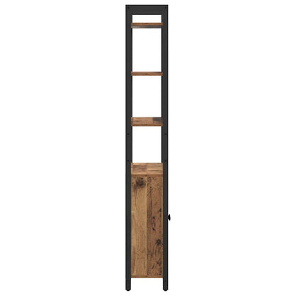 vidaXL Bücherregal Altholz 60 x 24 x 161 cm Holzwerkstoff