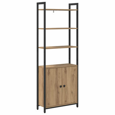 vidaXL Bücherregal Artisan-Eiche 60 x 24 x 161 cm Holzwerkstoff