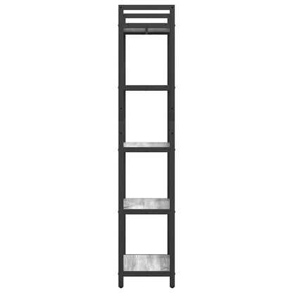 vidaXL Bücherregal Graues Sonoma 56 x 34 x 171 cm Holzwerkstoff