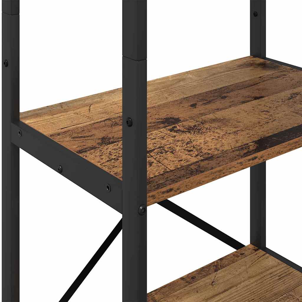 Bücherregal Altholz 56 x 34 x 171 cm Holzwerkstoff