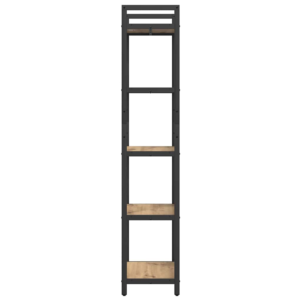 vidaXL Bücherregal Artisan-Eiche 56 x 34 x 171 cm Holzwerkstoff