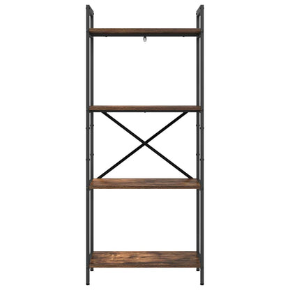 vidaXL Bücherregal Geräucherte Eiche 56 x 34 x 133,5 cm Holzwerkstoff