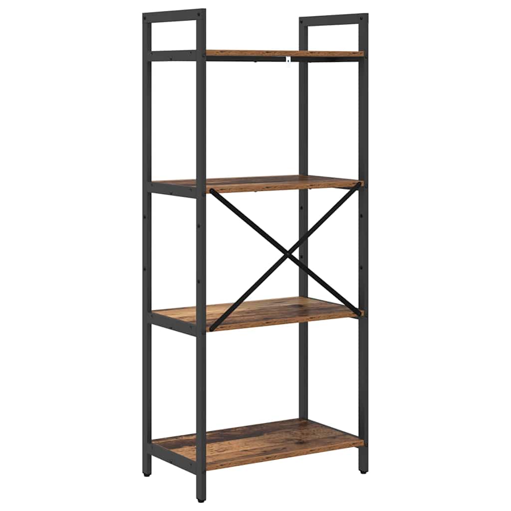 vidaXL Bücherregal Altholz 56 x 34 x 133,5 cm Holzwerkstoff