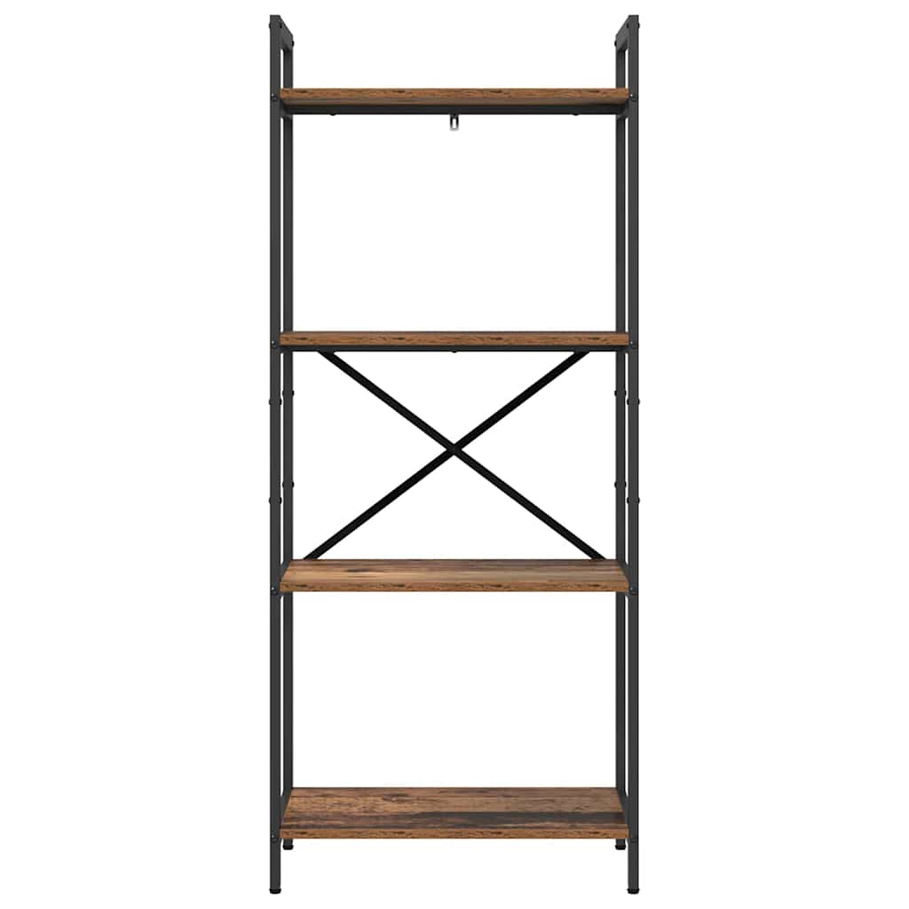 vidaXL Bücherregal Altholz 56 x 34 x 133,5 cm Holzwerkstoff