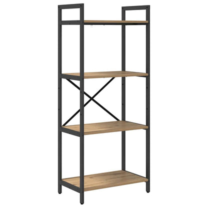 vidaXL Bücherregal Artisan-Eiche 56 x 34 x 133,5 cm Holzwerkstoff