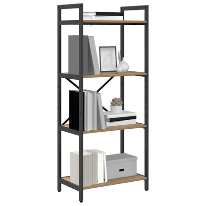 vidaXL Bücherregal Artisan-Eiche 56 x 34 x 133,5 cm Holzwerkstoff