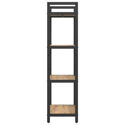 vidaXL Bücherregal Artisan-Eiche 56 x 34 x 133,5 cm Holzwerkstoff