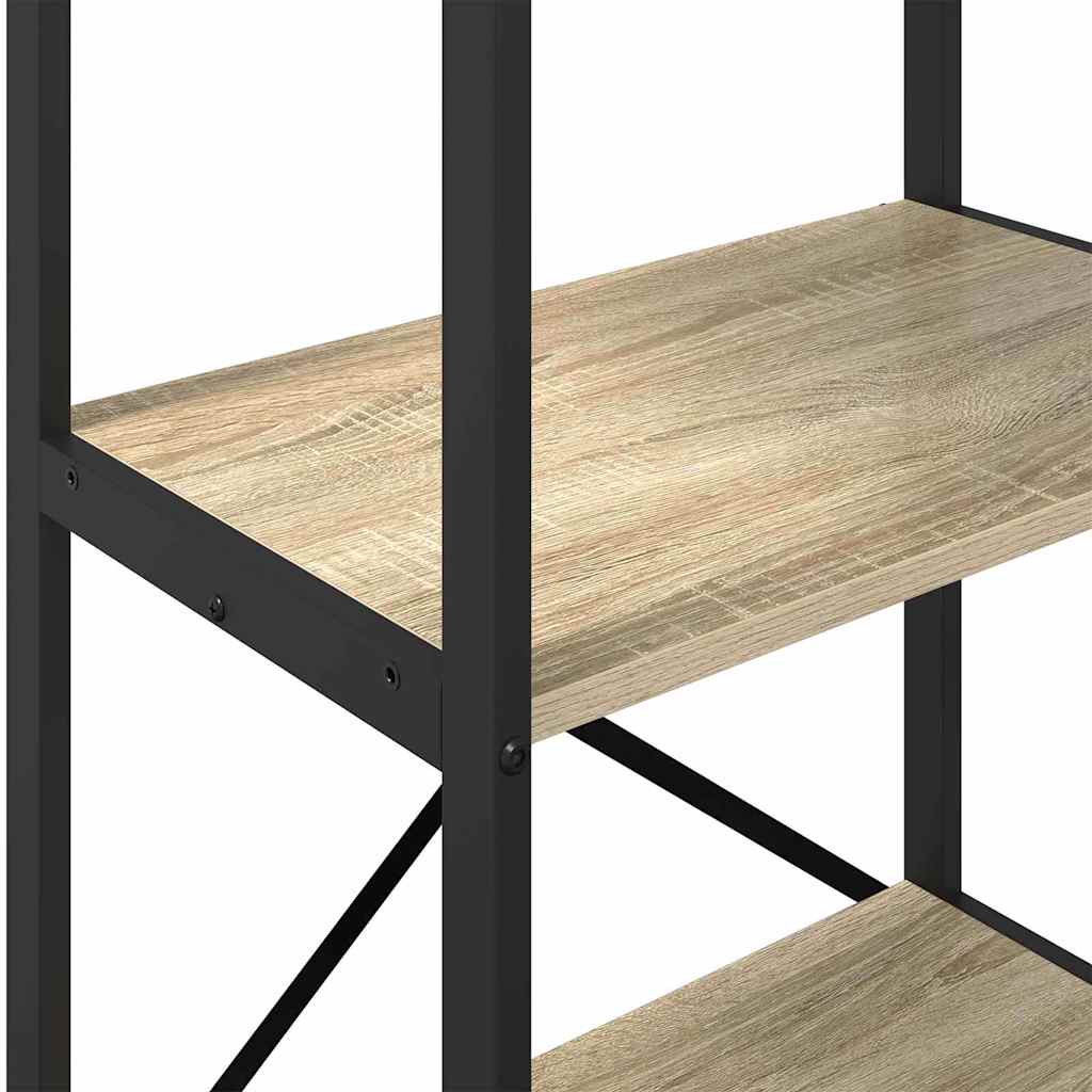 vidaXL Bücherregal Sonoma-Eiche 56 x 34 x 96 cm Holzwerkstoff