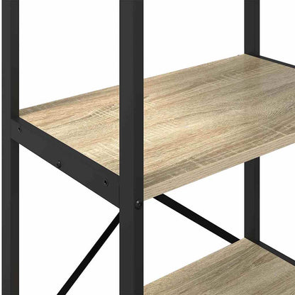 vidaXL Bücherregal Sonoma-Eiche 56 x 34 x 96 cm Holzwerkstoff