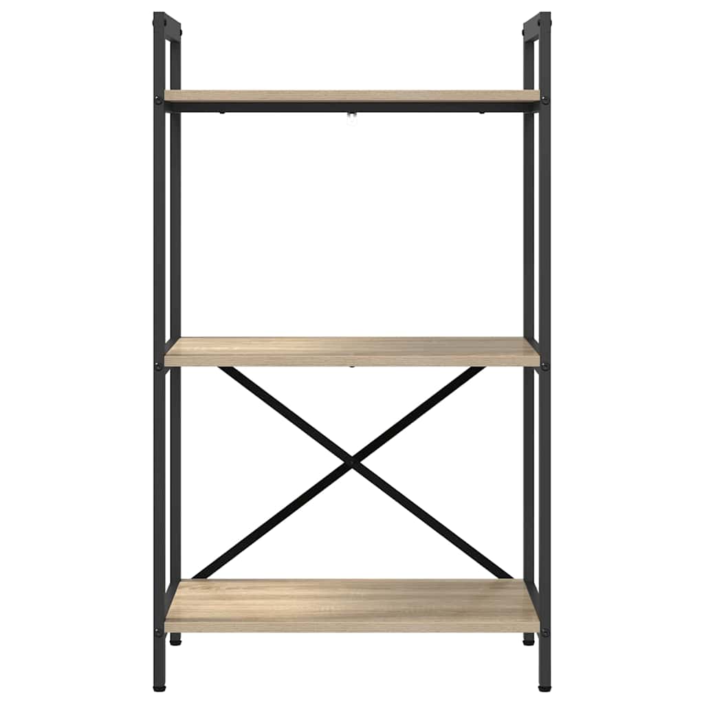 vidaXL Bücherregal Sonoma-Eiche 56 x 34 x 96 cm Holzwerkstoff