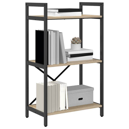 vidaXL Bücherregal Sonoma-Eiche 56 x 34 x 96 cm Holzwerkstoff