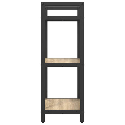vidaXL Bücherregal Sonoma-Eiche 56 x 34 x 96 cm Holzwerkstoff