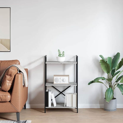 Bücherregal Graues Sonoma 56 x 34 x 96 cm Holzwerkstoff