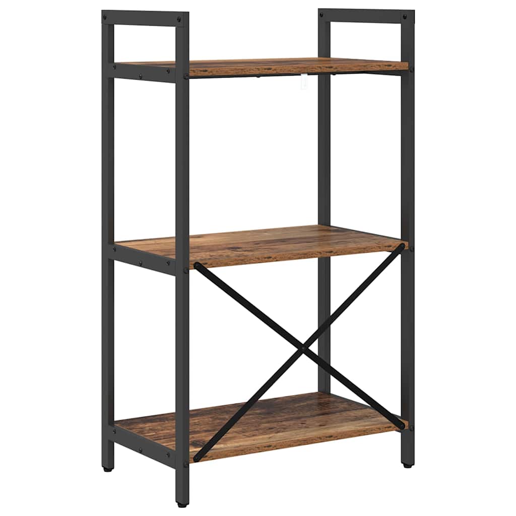Bücherregal Altholz 56 x 34 x 96 cm Holzwerkstoff