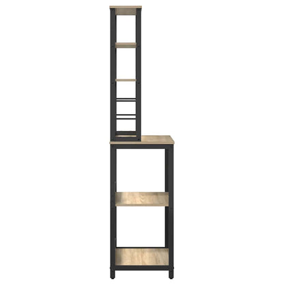vidaXL Küchenregal Sonoma-Eiche 60 x 40 x 168 cm Holzwerkstoff