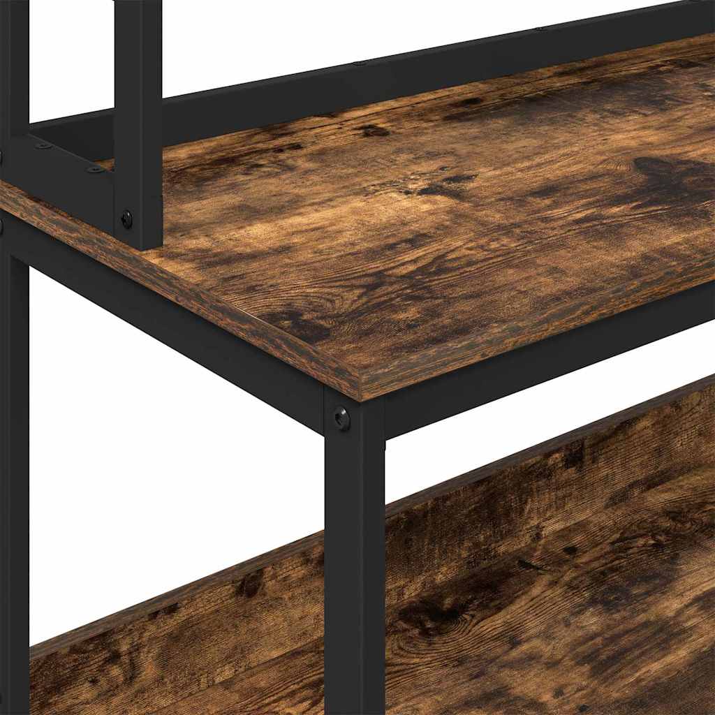 vidaXL Küchenregal Geräucherte Eiche 60 x 40 x 168 cm Holzwerkstoff