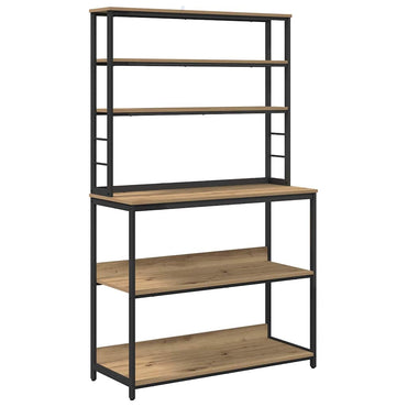 vidaXL Étagère de cuisine chêne artisanal 100 x 40 x 168 cm bois d'ingénierie