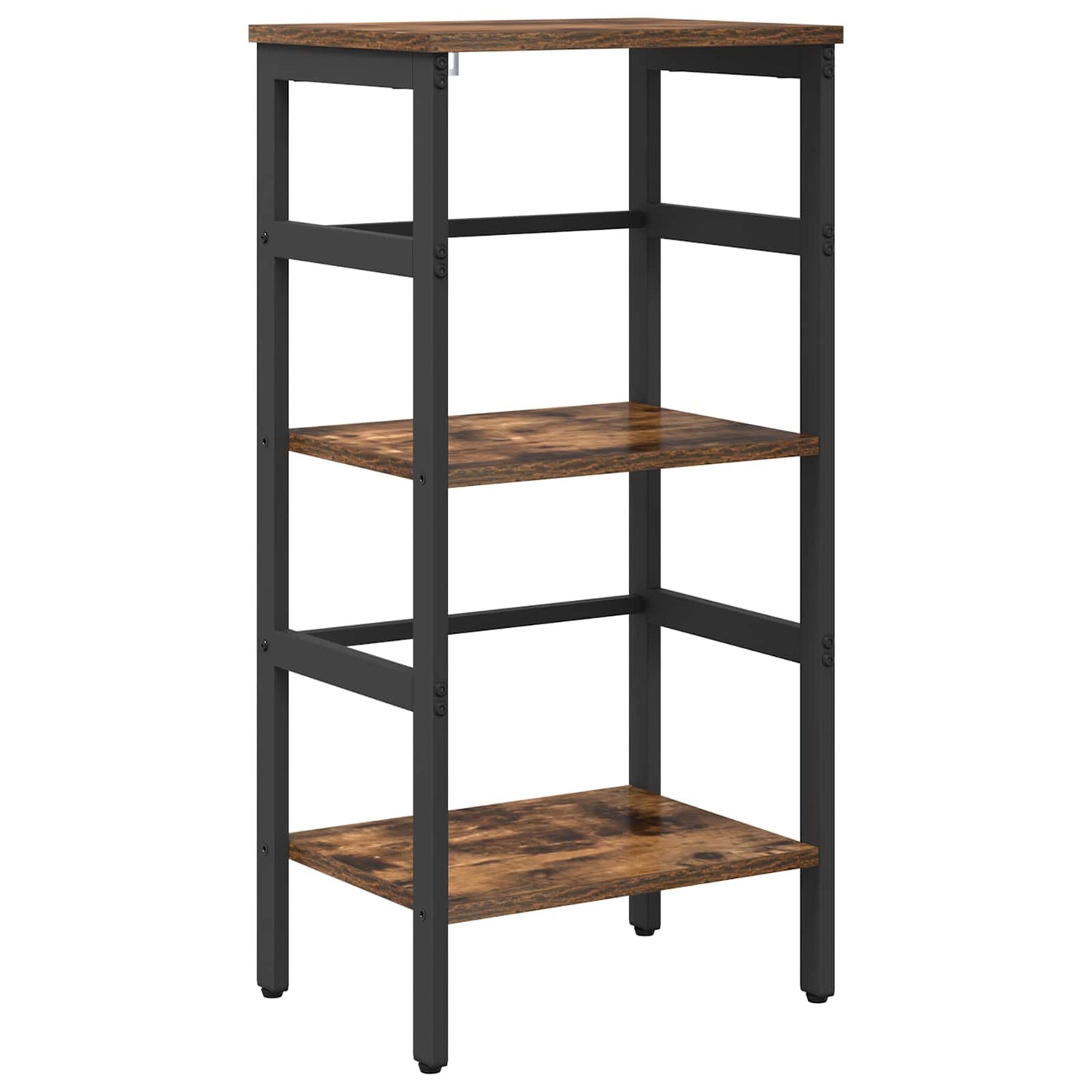 vidaXL Bibliothèque Chêne fumé 40 x 29,5 x 81 cm Bois d'ingénierie