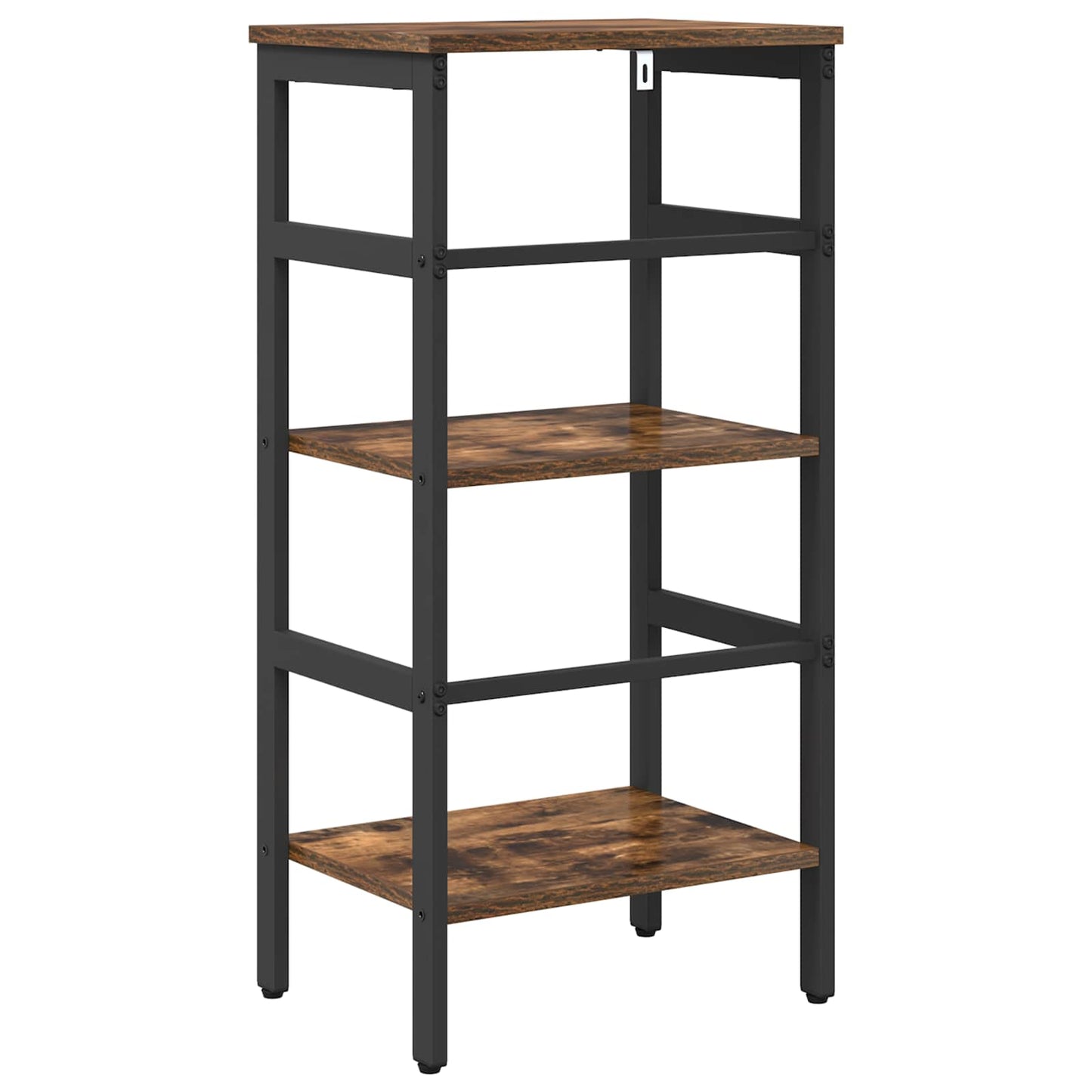 vidaXL Bibliothèque Chêne fumé 40 x 29,5 x 81 cm Bois d'ingénierie