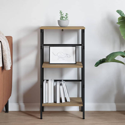 vidaXL Bibliothèque Chêne artisan 40 x 29,5 x 81 cm Bois d'ingénierie