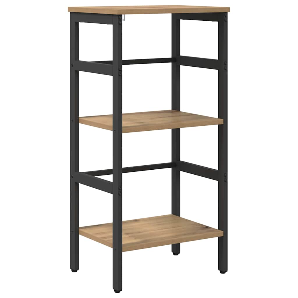 vidaXL Bibliothèque Chêne artisan 40 x 29,5 x 81 cm Bois d'ingénierie