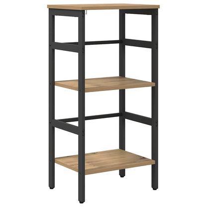 vidaXL Bibliothèque Chêne artisan 40 x 29,5 x 81 cm Bois d'ingénierie
