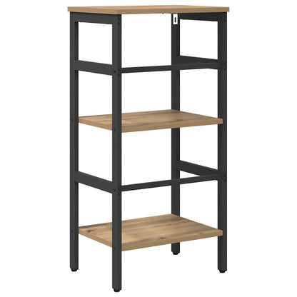 vidaXL Bibliothèque Chêne artisan 40 x 29,5 x 81 cm Bois d'ingénierie