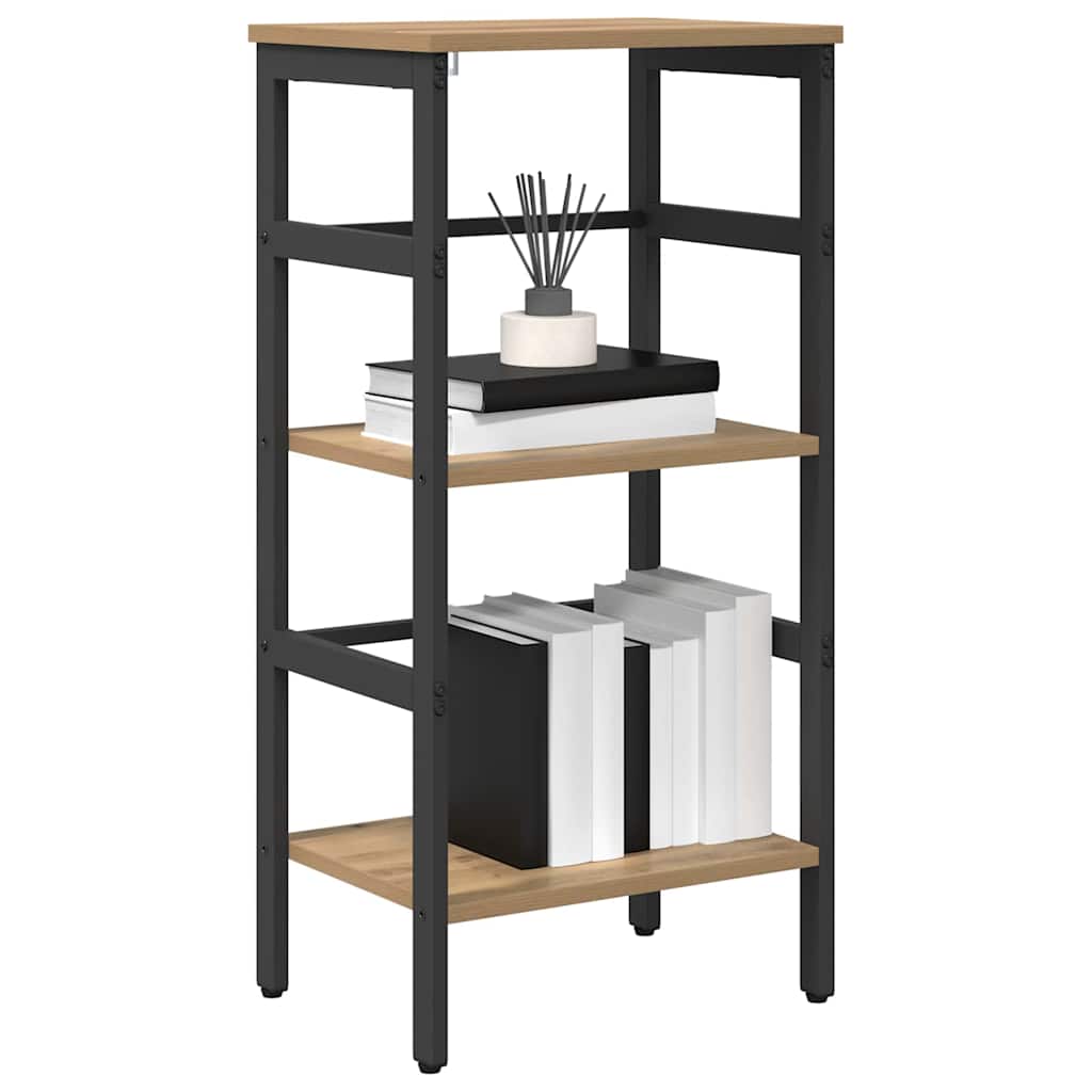 vidaXL Bibliothèque Chêne artisan 40 x 29,5 x 81 cm Bois d'ingénierie
