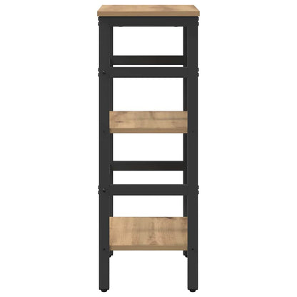 vidaXL Bibliothèque Chêne artisan 40 x 29,5 x 81 cm Bois d'ingénierie