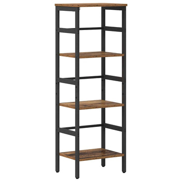 vidaXL Bibliothèque en bois de récupération 40 x 29,5 x 115 cm Bois d'ingénierie
