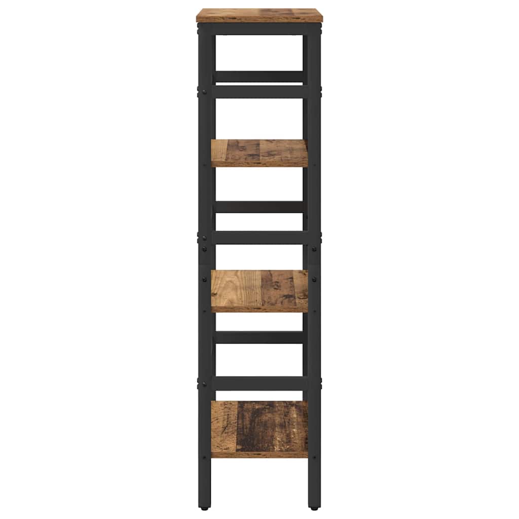 Bücherregal Altholz 40 x 29,5 x 115 cm Holzwerkstoff
