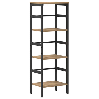 vidaXL Bücherregal Artisan-Eiche 40 x 29,5 x 115 cm Holzwerkstoff