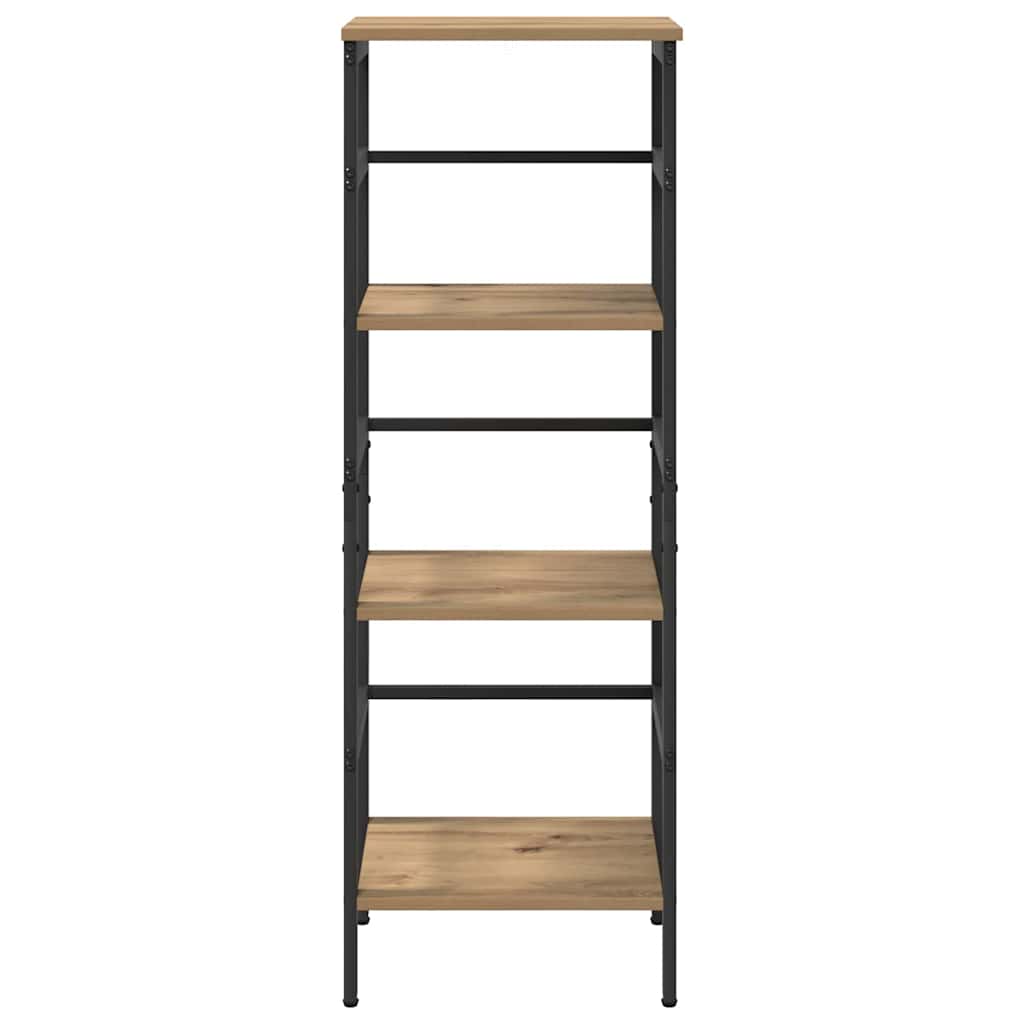 vidaXL Bücherregal Artisan-Eiche 40 x 29,5 x 115 cm Holzwerkstoff